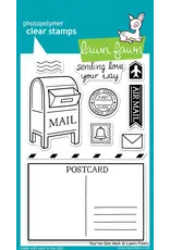 LAWN FAWN LAWN FAWN YOU'VE GOT MAIL CLEAR STAMP SET