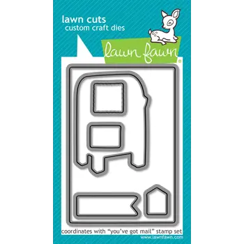 LAWN FAWN LAWN FAWN YOU'VE GOT MAIL DIE SET