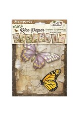 STAMPERIA STAMPERIA ALL AROUND A6 MINI RICE PAPER 8/PK