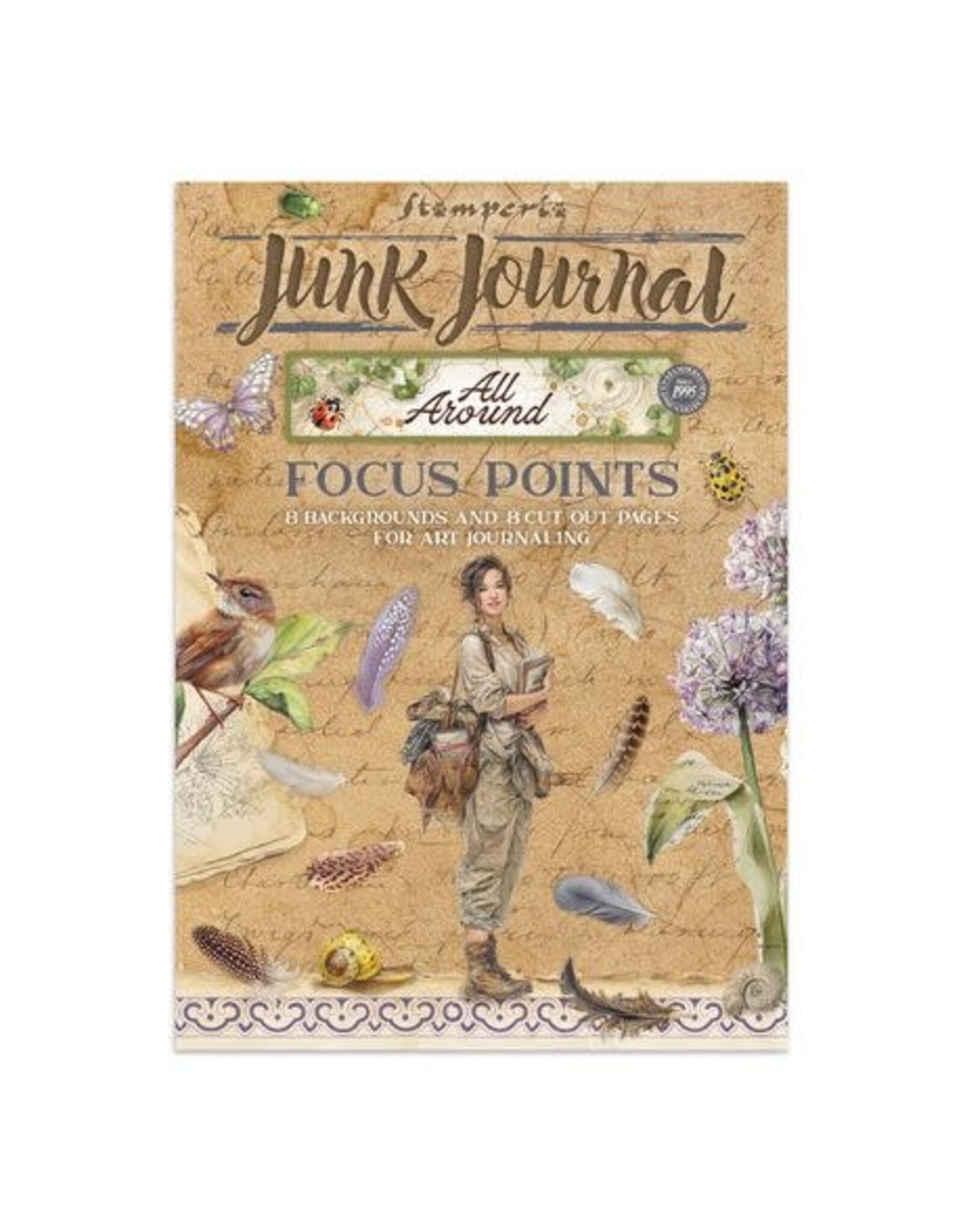 STAMPERIA STAMPERIA ALL AROUND A5 FOCUS POINTS JUNK JOURNAL