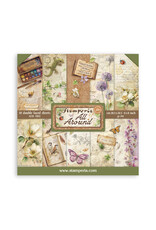 STAMPERIA STAMPERIA ALL AROUND 8x8 PAPER PACK 10 SHEETS