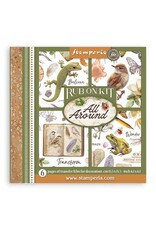 STAMPERIA STAMPERIA ALL AROUND ASSORTED RUB-ONS 6/PK