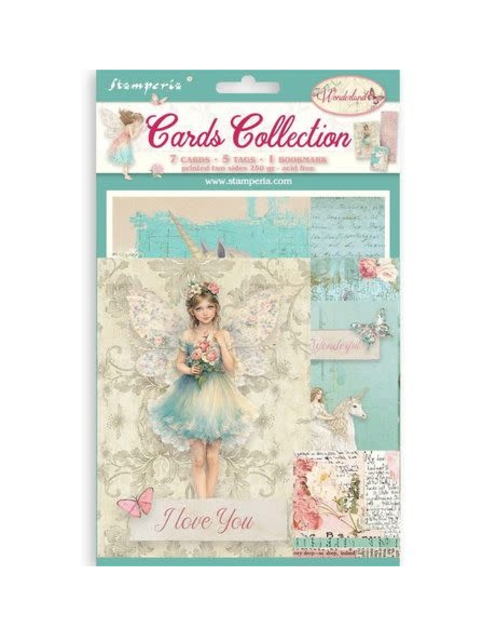 STAMPERIA STAMPERIA WONDERLAND CARDS COLLECTION