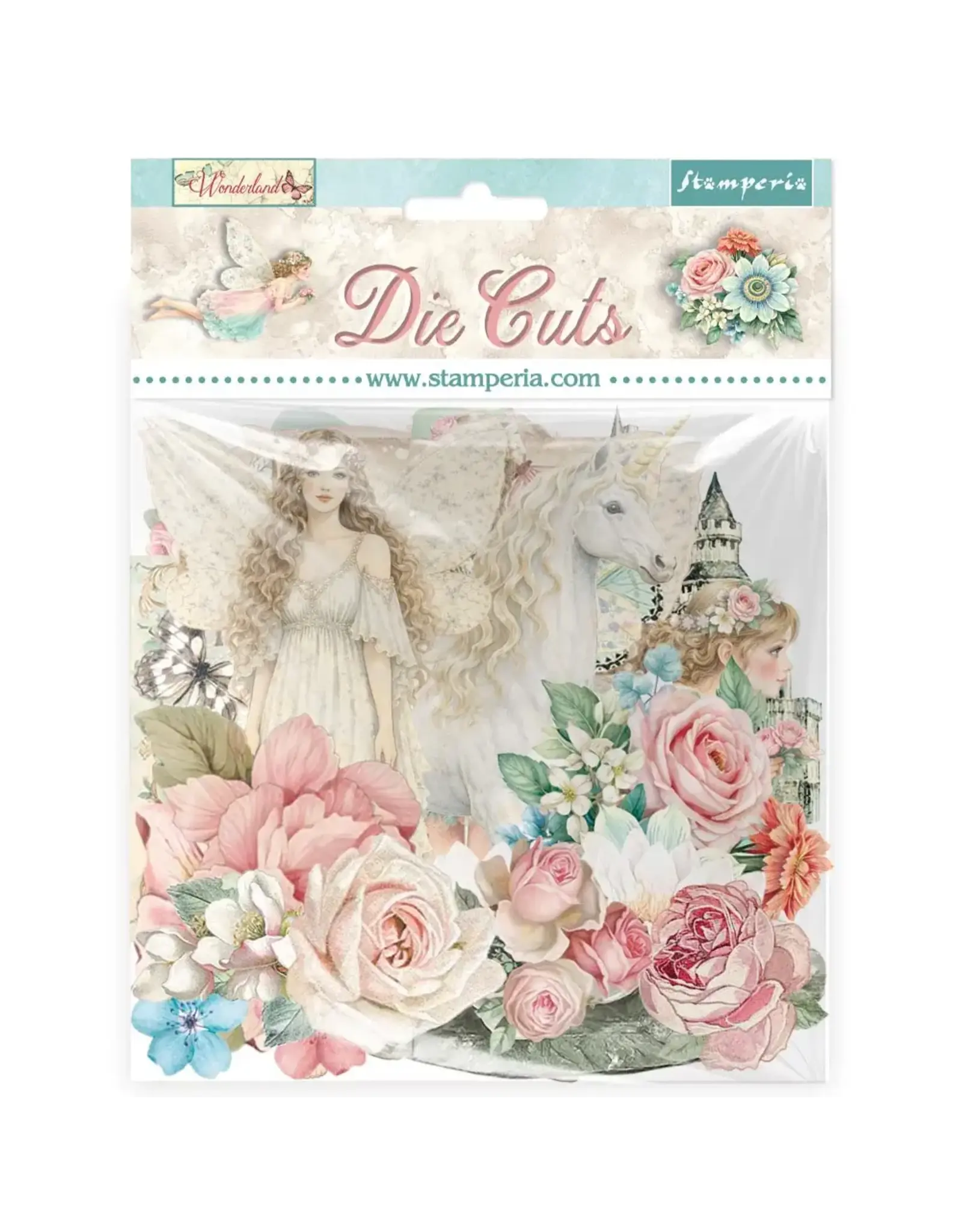 STAMPERIA STAMPERIA WONDERLAND CHIPBOARD DIE CUTS