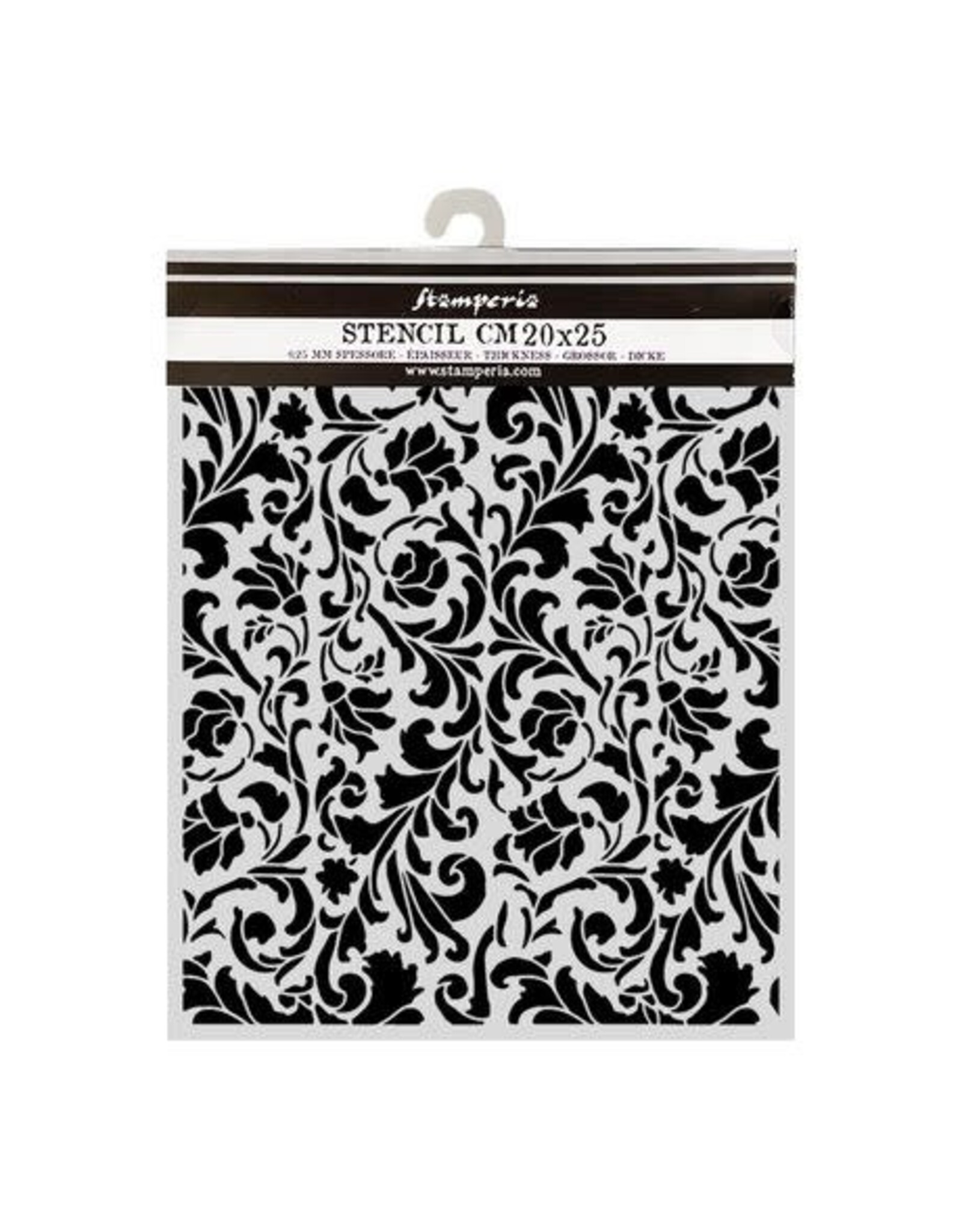 STAMPERIA STAMPERIA WONDERLAND TAPESTRY 20x25cm STENCIL