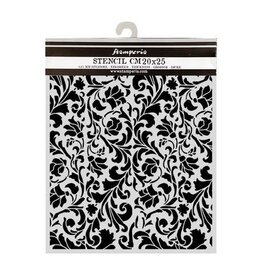 STAMPERIA STAMPERIA WONDERLAND TAPESTRY 20x25cm STENCIL
