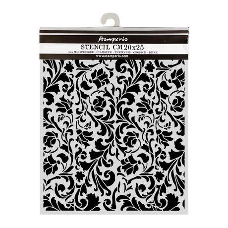 STAMPERIA STAMPERIA WONDERLAND TAPESTRY 20x25cm STENCIL
