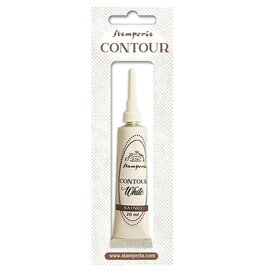 STAMPERIA STAMPERIA VICKY PAPAIOANNOU CREATE HAPPINESS WHITE CONTOUR LINER