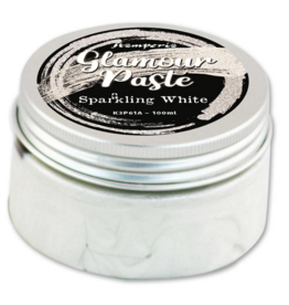 STAMPERIA STAMPERIA GLAMOUR PASTE SPARKLING WHITE 100ML