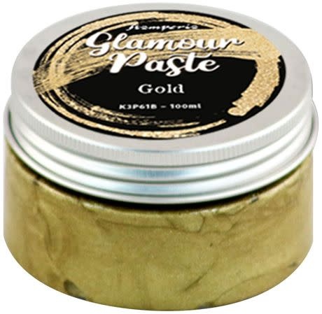 STAMPERIA STAMPERIA GLAMOUR PASTE SPARKLING GOLD 100ML