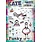 PAPER ARTSY PAPER ARTSY KATE CRANE KC023 CLING STAMP SET