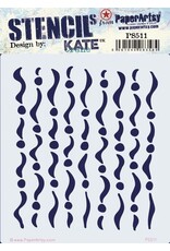 PAPER ARTSY PAPER ARTSY KATE CRANE PS511 STENCIL