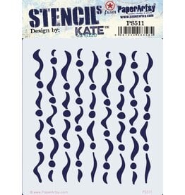 PAPER ARTSY PAPER ARTSY KATE CRANE PS511 STENCIL