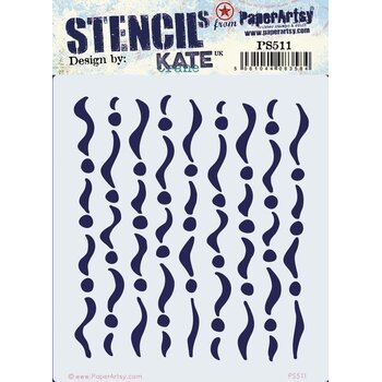 PAPER ARTSY PAPER ARTSY KATE CRANE PS511 STENCIL