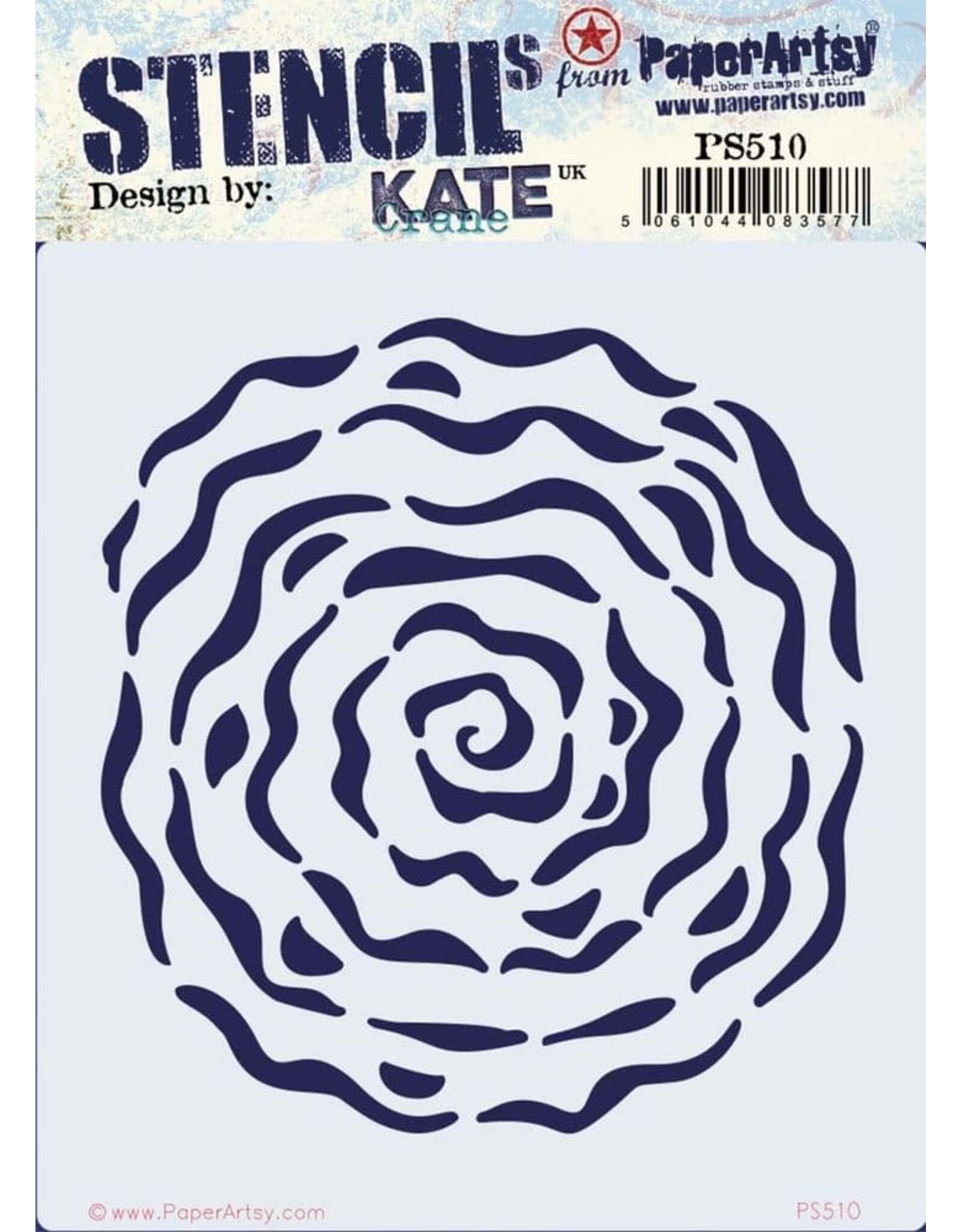 PAPER ARTSY PAPER ARTSY KATE CRANE PS510 STENCIL