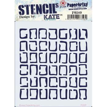 PAPER ARTSY PAPER ARTSY KATE CRANE PS509 STENCIL