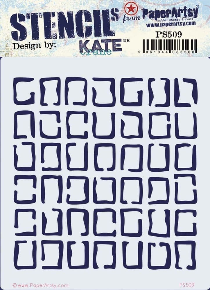 PAPER ARTSY PAPER ARTSY KATE CRANE PS509 STENCIL