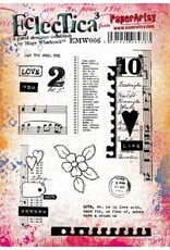 PAPER ARTSY PAPER ARTSY ECLECTICA MAGS WOODCOCK EMW006 CLING STAMP SET