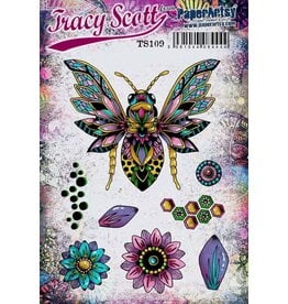 PAPER ARTSY PAPER ARTSY TRACY SCOTT TS109 CLING STAMP SET