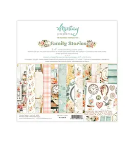 MINTAY MINTAY FAMILY STORIES 8x8 PAPER PAD 24 SHEETS