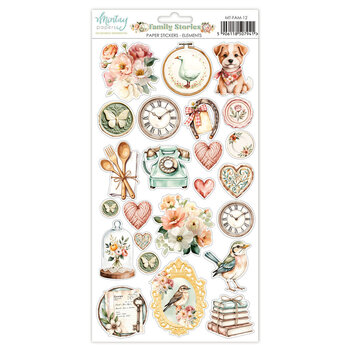 MINTAY MINTAY FAMILY STORIES 6x12 PAPER STICKERS - ELEMENTS