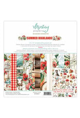 MINTAY MINTAY SUMMER HIGHLANDS 12x12 COLLECTION PACK 12 SHEETS