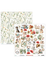 MINTAY MINTAY SUMMER HIGHLANDS ELEMENTS 12x12 CARDSTOCK