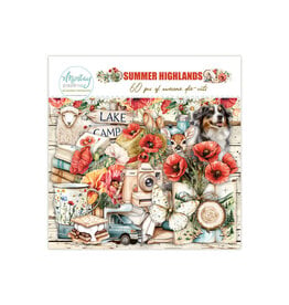 MINTAY MINTAY SUMMER HIGHLANDS PAPER DIE-CUTS 60/PK