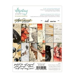 MINTAY MINTAY ART JOURNAL INK AURA 6x8 PAPER PAD 24 SHEETS