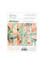 MINTAY MINTAY ART JOURNAL PEACHY BREEZE 6x8 PAPER PAD 24 SHEETS