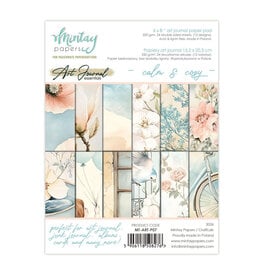 MINTAY MINTAY ART JOURNAL CALM & COZY 6x8 PAPER PAD 24 SHEETS
