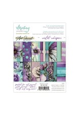 MINTAY MINTAY ART JOURNAL VIOLET WHISPERS 6x8 PAPER PAD 24 SHEETS