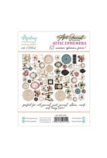 MINTAY MINTAY ART JOURNAL ATTIC PAPER DIE-CUTS 65/PK