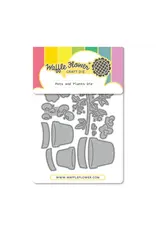 WAFFLE FLOWER WAFFLE FLOWER POTS AND PLANTS DIE SET