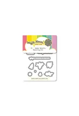 WAFFLE FLOWER WAFFLE FLOWER POSTAGE COLLAGE SEEDS DETAILS MATCHING DIE SET