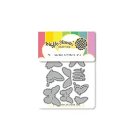 WAFFLE FLOWER WAFFLE FLOWER POSTAGE COLLAGE GARDEN CRITTERS DIE SET