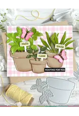 WAFFLE FLOWER WAFFLE FLOWER POSTAGE COLLAGE GARDEN CRITTERS DIE SET