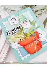 WAFFLE FLOWER WAFFLE FLOWER HAPPY HERBS DIE SET