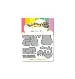 WAFFLE FLOWER WAFFLE FLOWER HAPPY GNOMES DIE SET