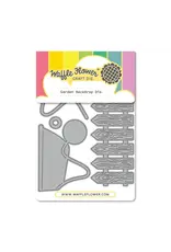 WAFFLE FLOWER WAFFLE FLOWER GARDEN BACKDROP DIE SET