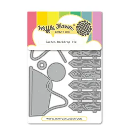 WAFFLE FLOWER WAFFLE FLOWER GARDEN BACKDROP DIE SET