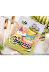 WAFFLE FLOWER WAFFLE FLOWER GARDEN BACKDROP DIE SET