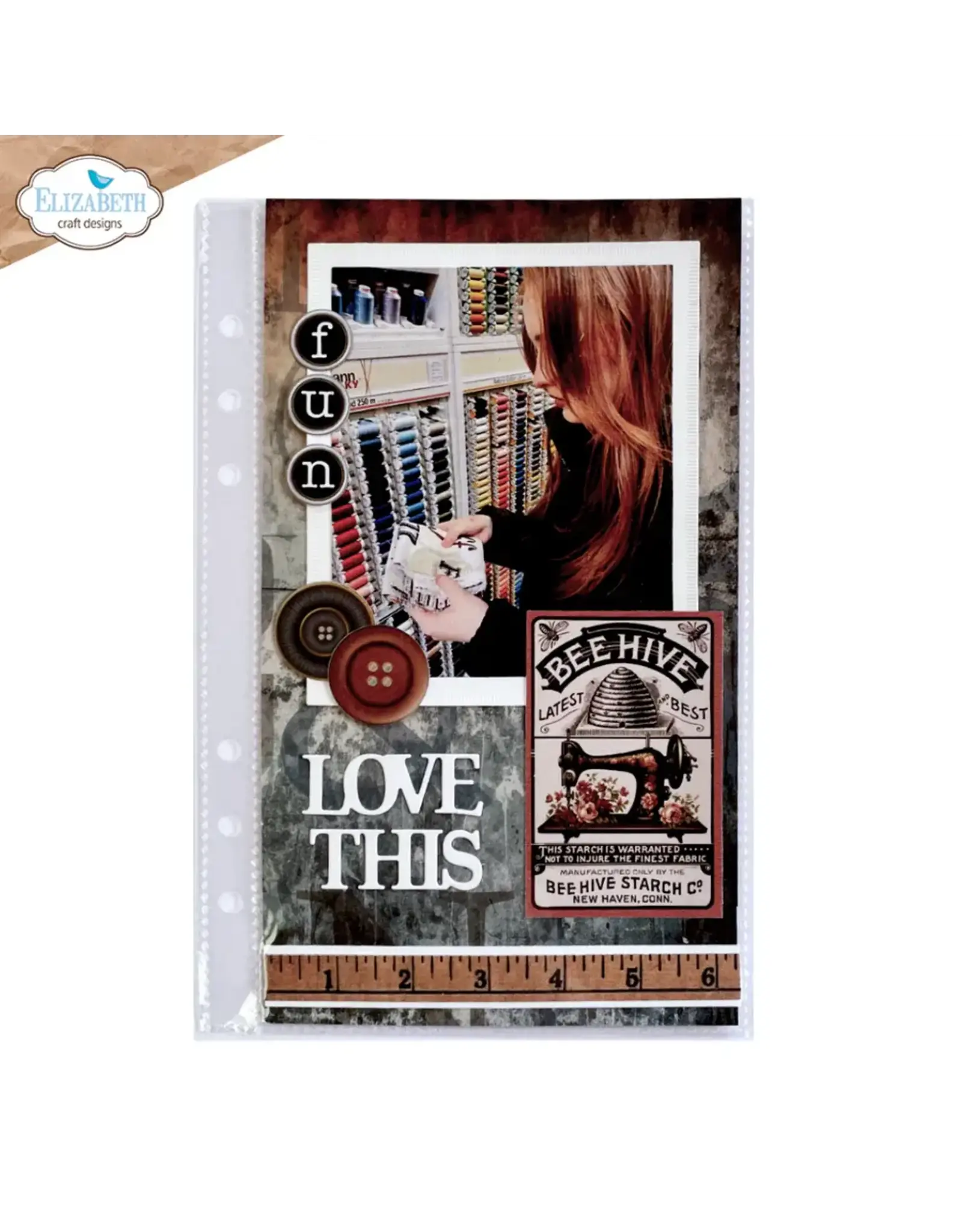 ELIZABETH CRAFT DESIGNS ELIZABETH CRAFT DESIGNS EVERYDAY MEMORIES REST & RELAXATION MEMORY BINDER POCKET PAGES 2