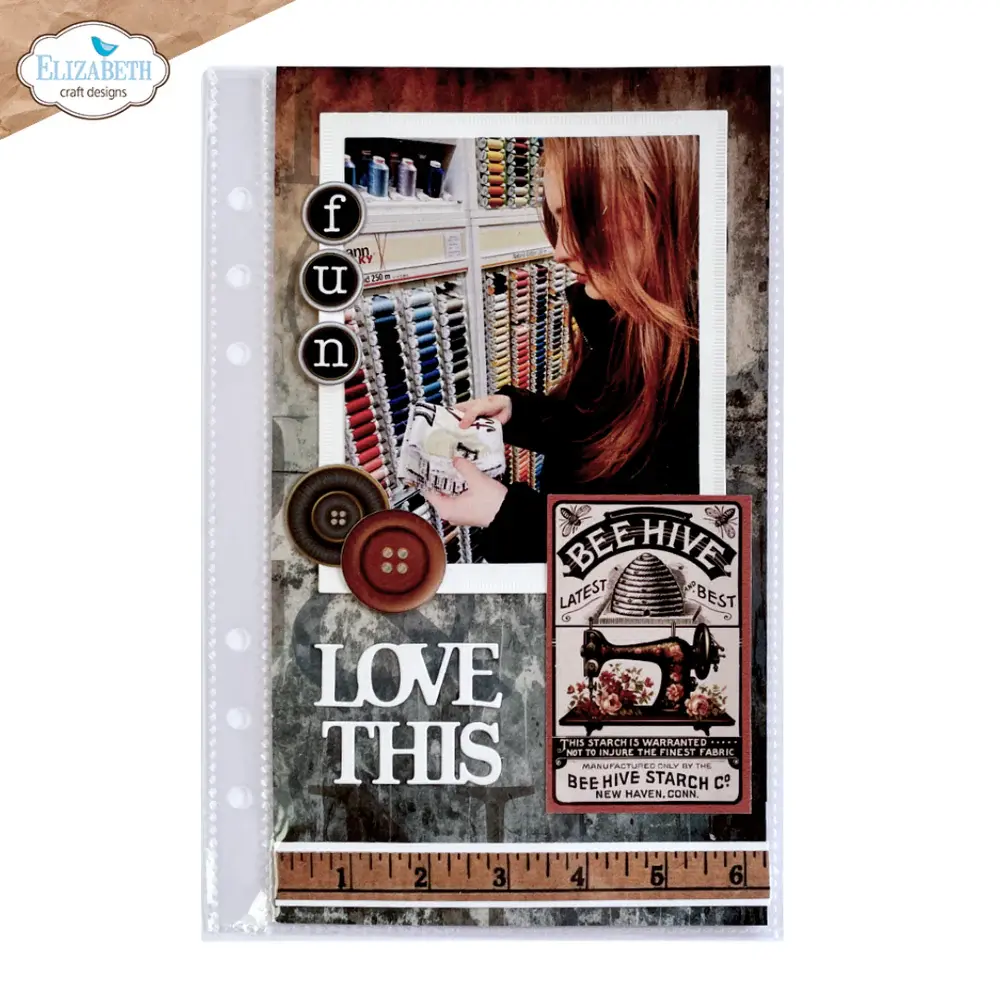 ELIZABETH CRAFT DESIGNS ELIZABETH CRAFT DESIGNS EVERYDAY MEMORIES REST & RELAXATION MEMORY BINDER POCKET PAGES 2