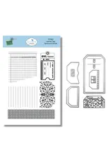 ELIZABETH CRAFT DESIGNS ELIZABETH CRAFT DESIGNS REST & RELAXATION LAYERED TAGS CLEAR STAMP AND DIE SET