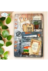 ELIZABETH CRAFT DESIGNS ELIZABETH CRAFT DESIGNS REST & RELAXATION LAYERED TAGS CLEAR STAMP AND DIE SET