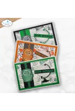 ELIZABETH CRAFT DESIGNS ELIZABETH CRAFT DESIGNS REST & RELAXATION LET'S GO! CLEAR STAMP AND DIE SET