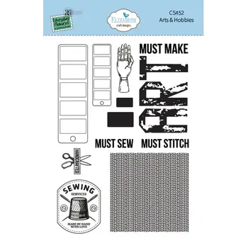 ELIZABETH CRAFT DESIGNS ELIZABETH CRAFT DESIGNS REST & RELAXATION ARTS & HOBBIES CLEAR STAMP SET