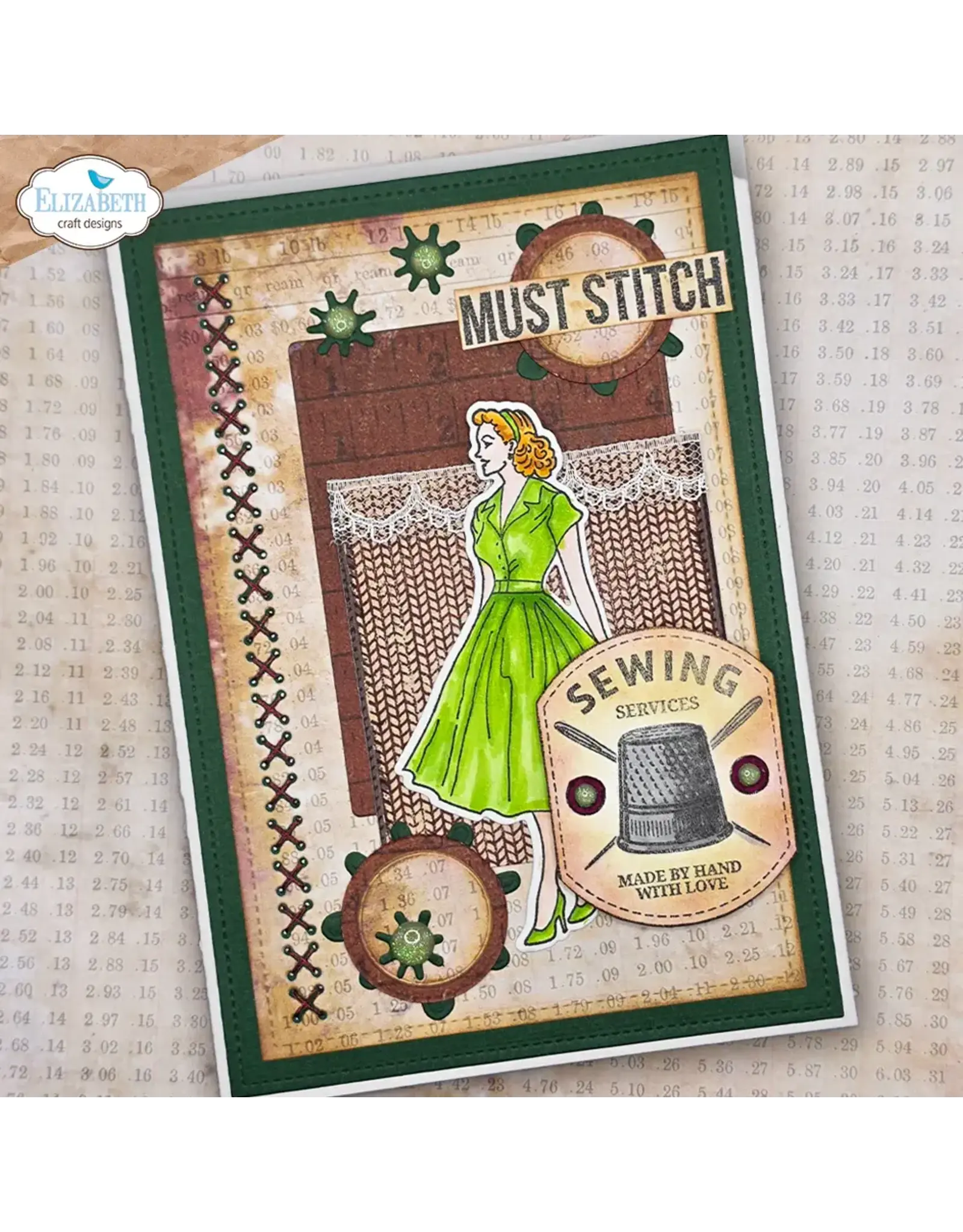 ELIZABETH CRAFT DESIGNS ELIZABETH CRAFT DESIGNS REST & RELAXATION ARTS & HOBBIES CLEAR STAMP SET