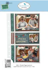 ELIZABETH CRAFT DESIGNS ELIZABETH CRAFT DESIGNS REST & RELAXATION POCKET PAGE INSERTS 4 DIE SET